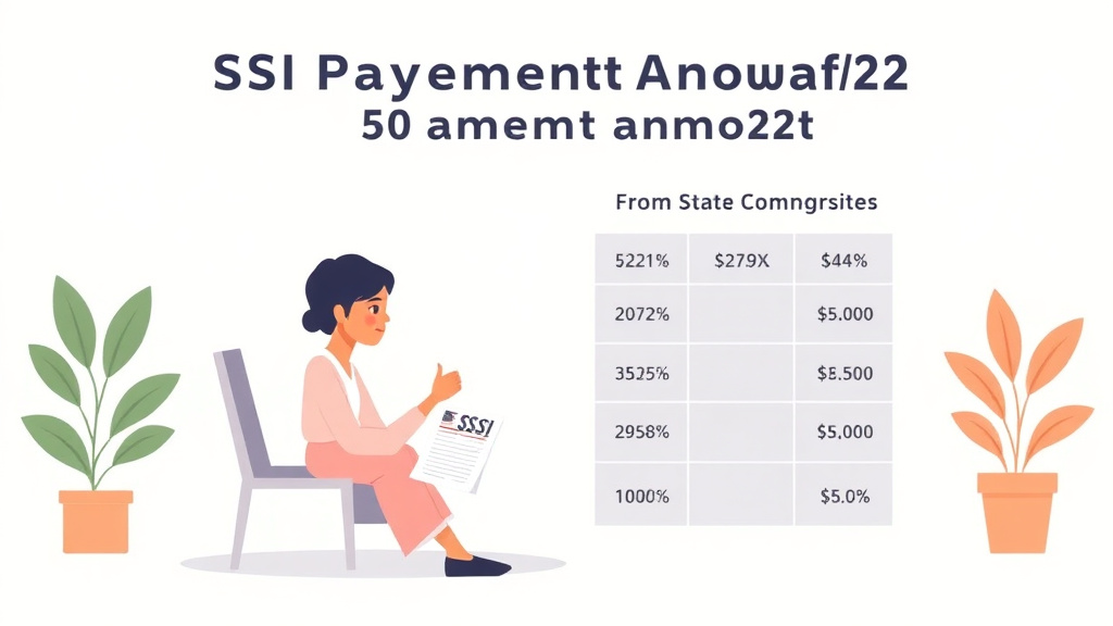 Educational graphic covering the essentials of SSI Payment Amount 2026: Federal Rate and State Supplements
