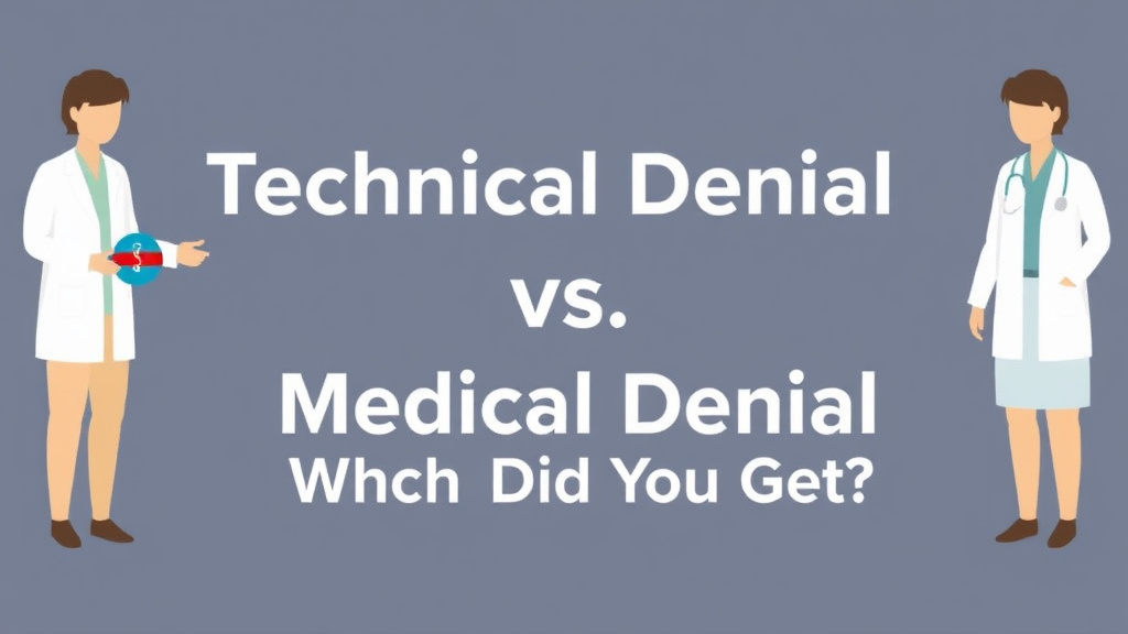 Process flow illustration for putting technical Denial vs Medical Denial: Which Did You Get? into action