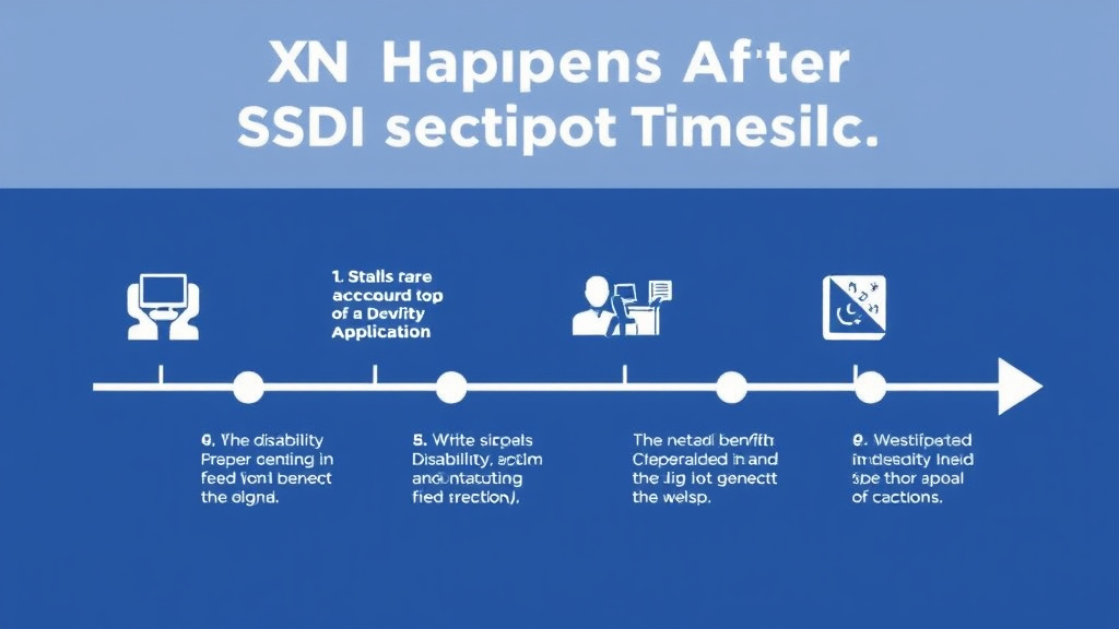 Practical checklist visual for what Happens After SSDI Approval: Timeline and Next Steps