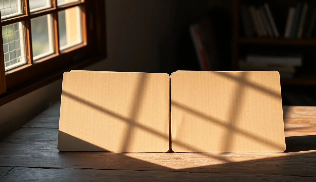 Two manila folders on a wooden desk representing SSI and SSDI disability program comparison