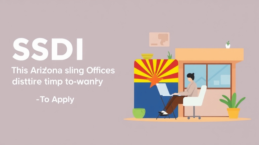 Clear illustration of SSDI in Arizona: Offices, Processing Times, and How to Apply with supporting details
