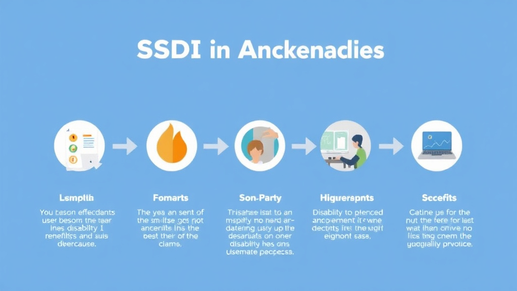 Action-oriented illustration showing how to apply SSDI in Arkansas: Offices, Processing Times, and How to Apply