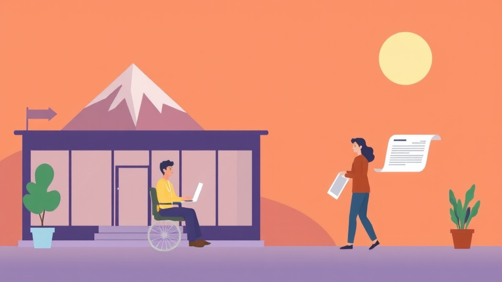 An informative visual explaining SSDI in Colorado: Offices, Processing Times, and How to Apply for beginners and professionals