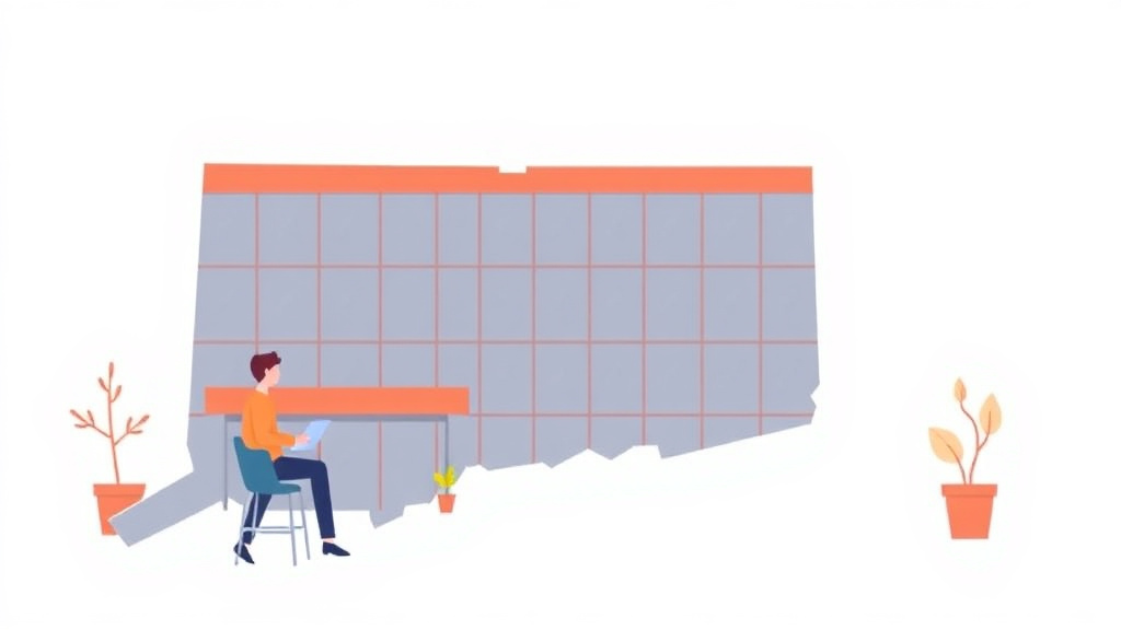 Educational graphic covering the essentials of SSDI in Connecticut: Offices, Processing Times, and How to Apply