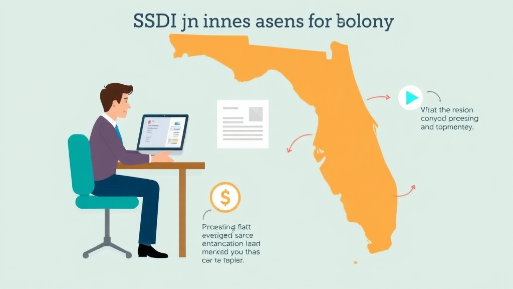 Practical workflow diagram for SSDI in Florida: Offices, Processing Times, and How to Apply