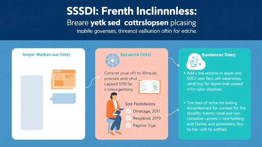 Real-world application diagram for SSDI in Illinois: Offices, Processing Times, and How to Apply