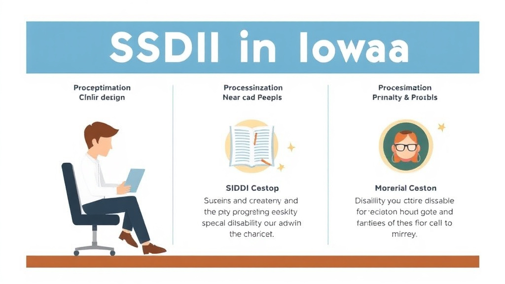 Hands-on guide visualization for SSDI in Iowa: Offices, Processing Times, and How to Apply