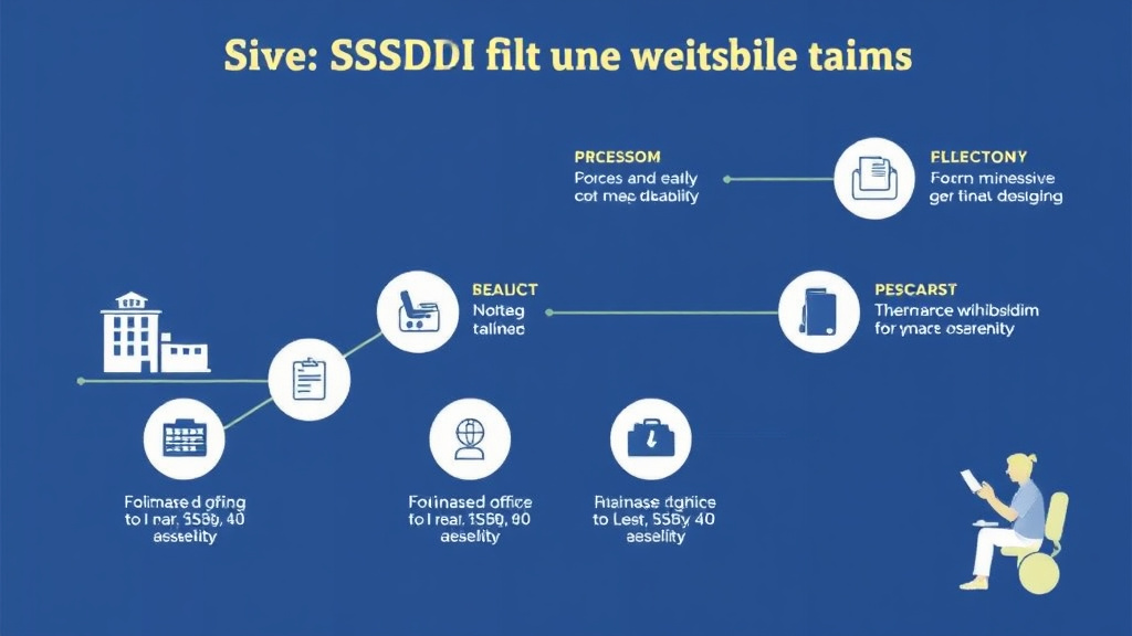 Action-oriented illustration showing how to apply SSDI in Louisiana: Offices, Processing Times, and How to Apply