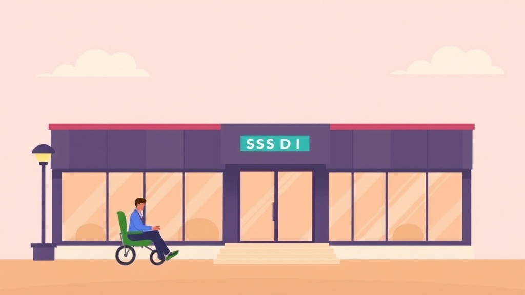 Educational graphic covering the essentials of SSDI in Minnesota: Offices, Processing Times, and How to Apply