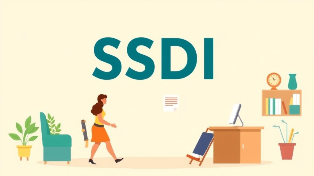 Visual overview of SSDI in Nebraska: Offices, Processing Times, and How to Apply with key concepts highlighted