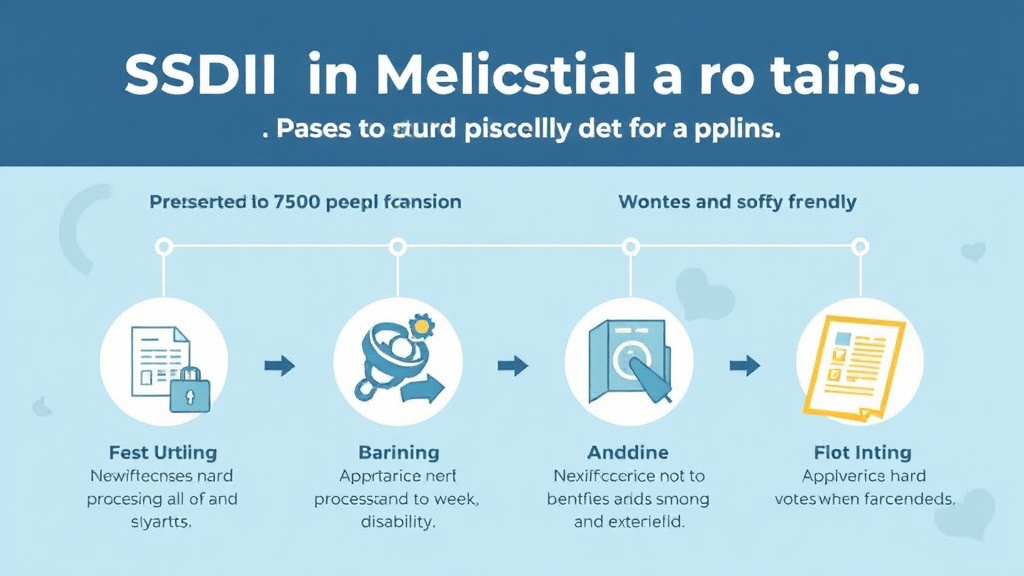 Practical workflow diagram for SSDI in Nevada: Offices, Processing Times, and How to Apply
