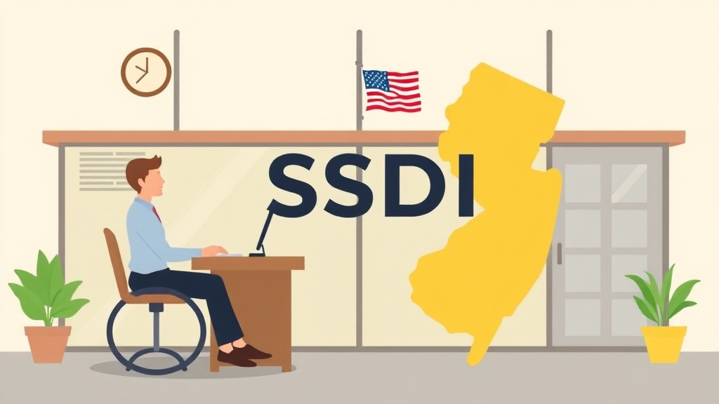 Clear illustration of SSDI in New Jersey: Offices, Processing Times, and How to Apply with supporting details