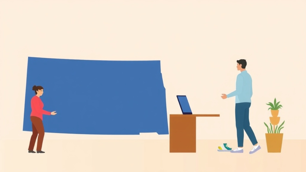 Illustration breaking down the fundamentals of SSDI in North Dakota: Offices, Processing Times, and How to Apply