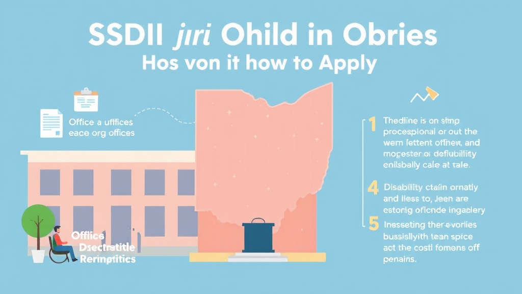 Hands-on guide visualization for SSDI in Ohio: Offices, Processing Times, and How to Apply