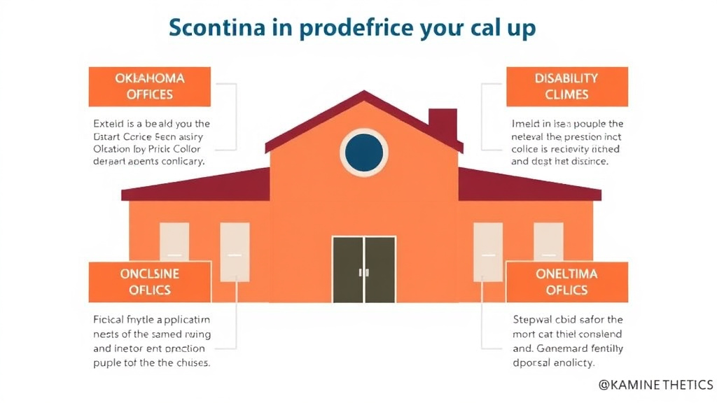 Practical checklist visual for SSDI in Oklahoma: Offices, Processing Times, and How to Apply