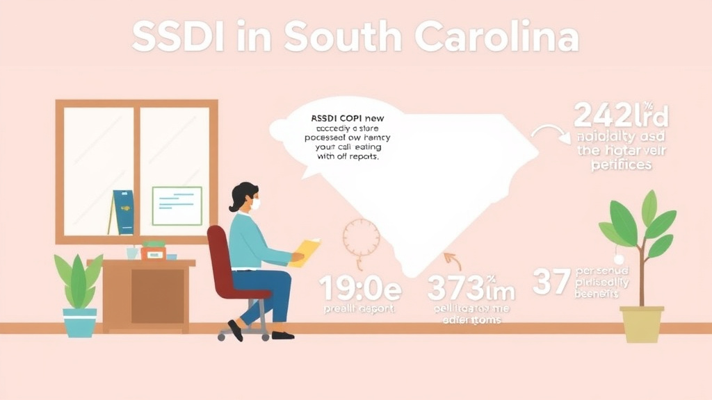 Practical workflow diagram for SSDI in South Carolina: Offices, Processing Times, and How to Apply