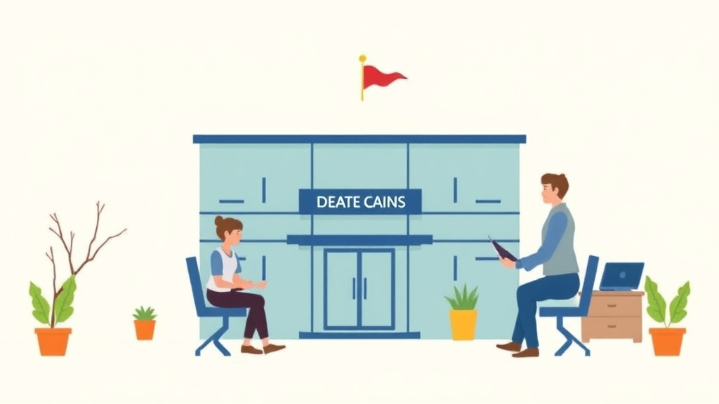 A professional illustration depicting SSDI in West Virginia: Offices, Processing Times, and How to Apply