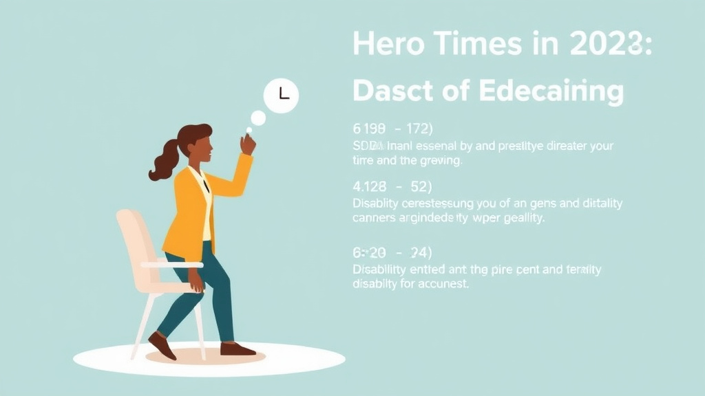 Educational graphic covering the essentials of SSDI Processing Times in Alabama (2026): How Long to Wait