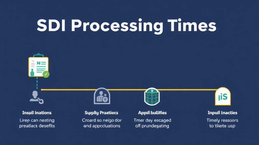 Practical checklist visual for SSDI Processing Times in Arkansas (2026): How Long to Wait