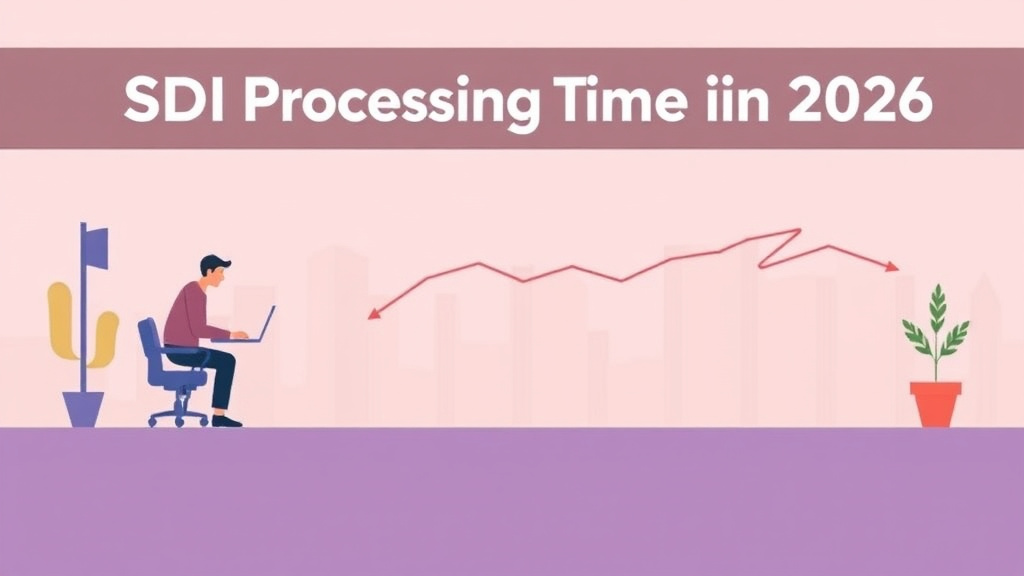 Educational graphic covering the essentials of SSDI Processing Times in Georgia (2026): How Long to Wait