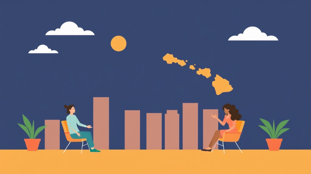 A professional illustration depicting SSDI Processing Times in Hawaii (2026): How Long to Wait