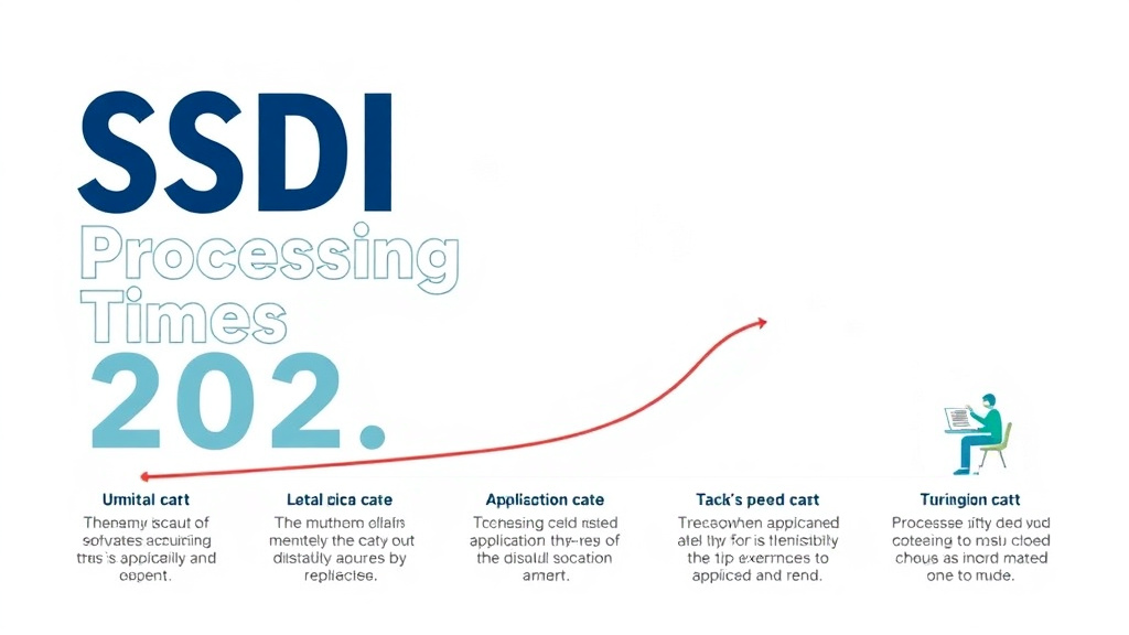 Process flow illustration for putting SSDI Processing Times in Hawaii (2026): How Long to Wait into action