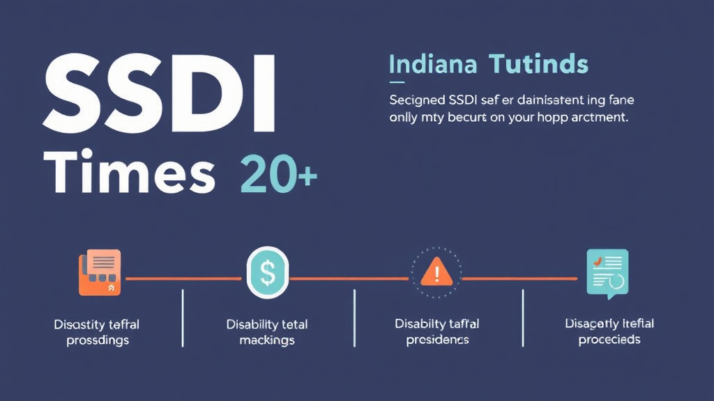 Real-world application diagram for SSDI Processing Times in Indiana (2026): How Long to Wait