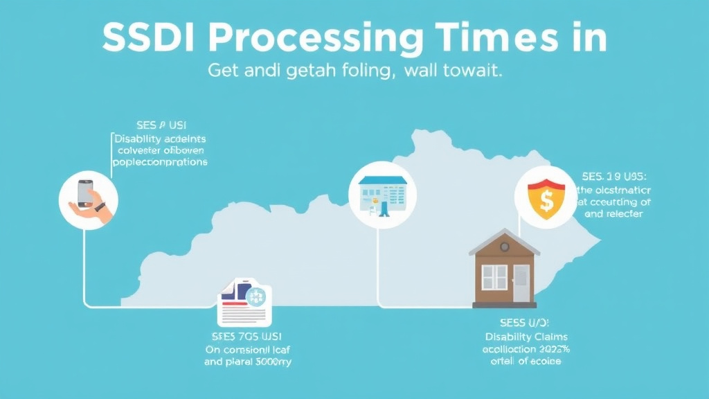 Real-world application diagram for SSDI Processing Times in Kentucky (2026): How Long to Wait