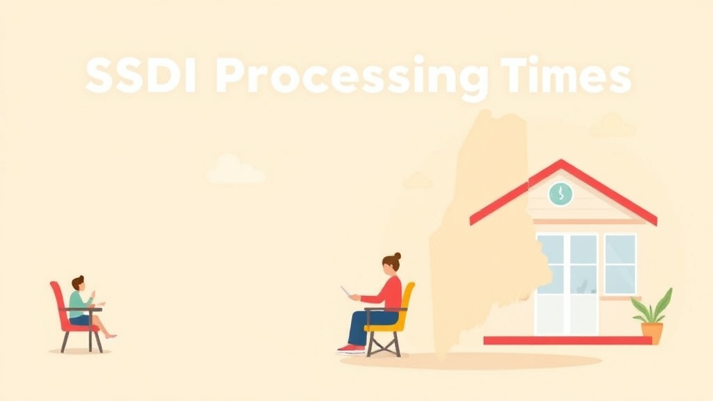 Illustration breaking down the fundamentals of SSDI Processing Times in Maine (2026): How Long to Wait