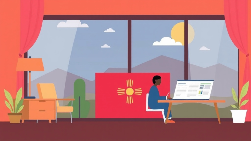 Educational graphic covering the essentials of SSDI Processing Times in New Mexico (2026): How Long to Wait