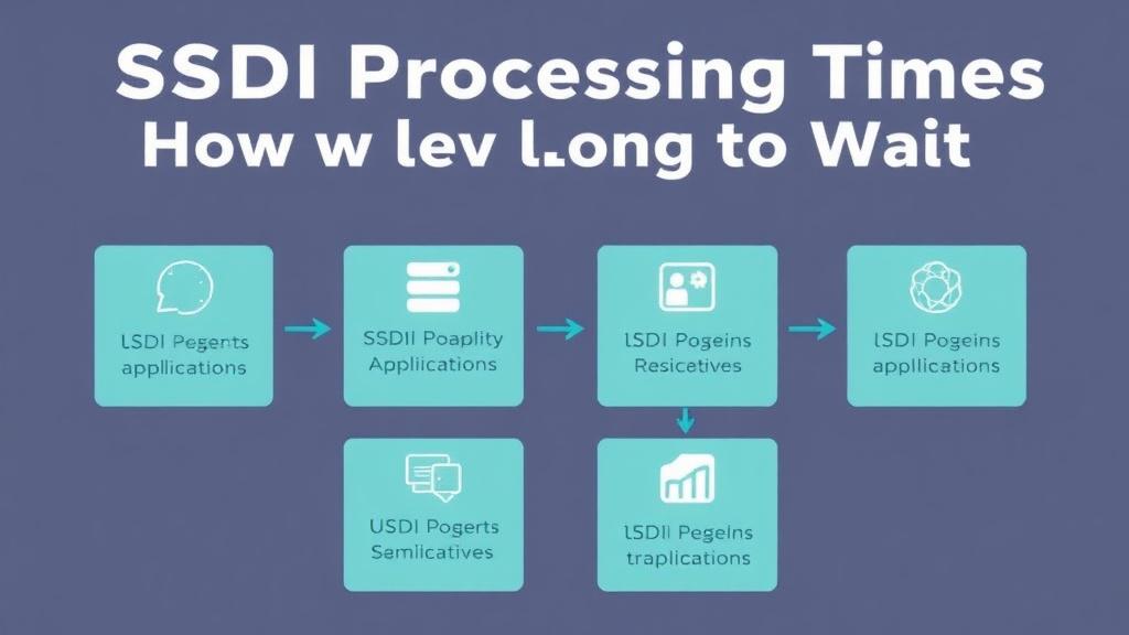 Process flow illustration for putting SSDI Processing Times in New York (2026): How Long to Wait into action
