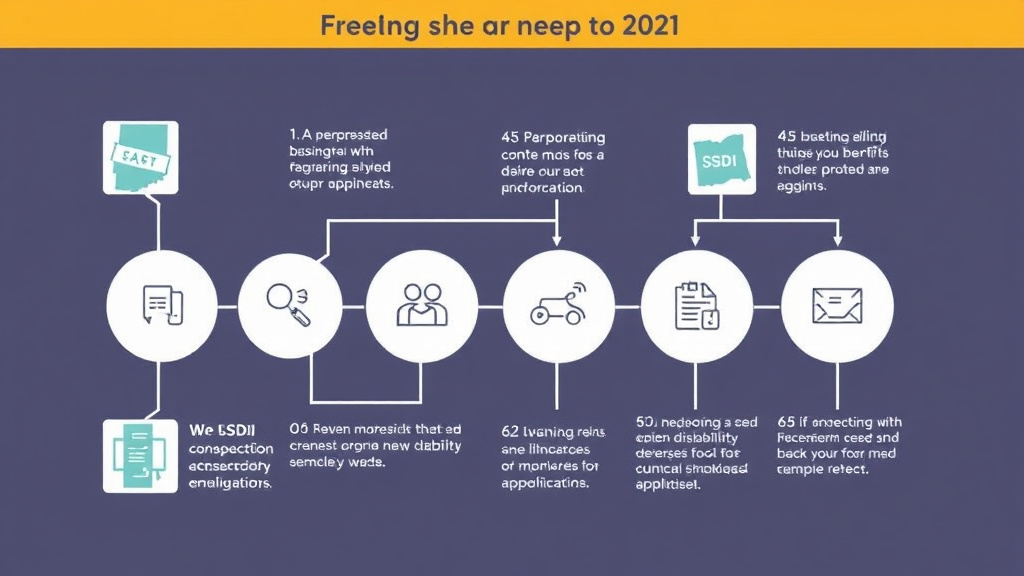 Practical workflow diagram for SSDI Processing Times in North Dakota (2026): How Long to Wait
