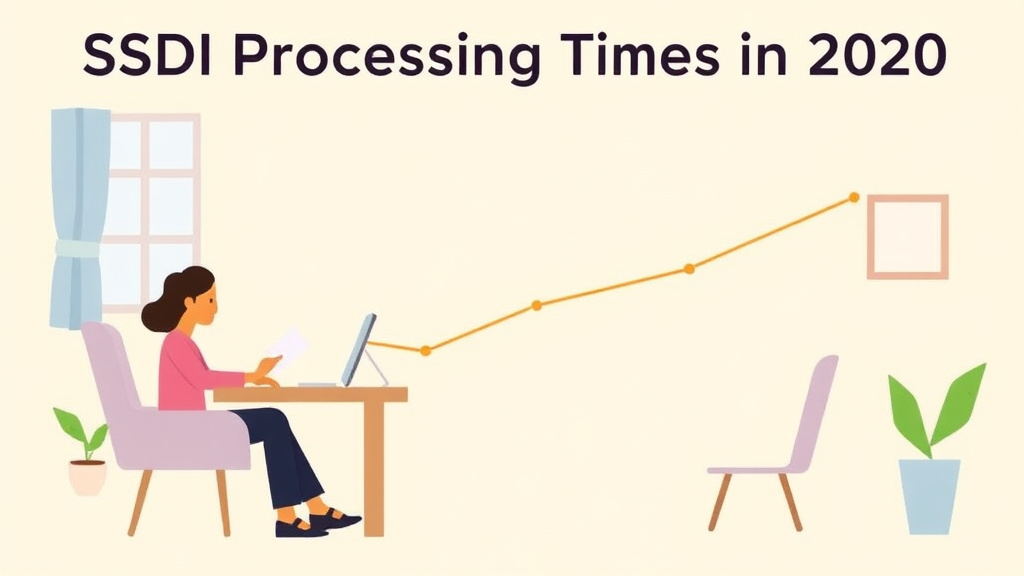 Visual overview of SSDI Processing Times in Ohio (2026): How Long to Wait with key concepts highlighted