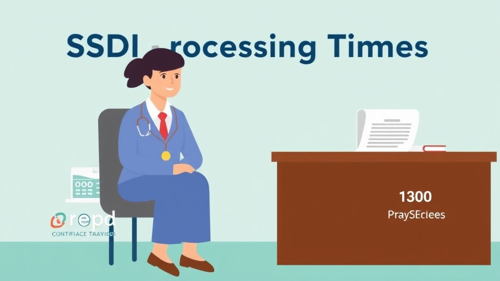 Hands-on guide visualization for SSDI Processing Times in Ohio (2026): How Long to Wait