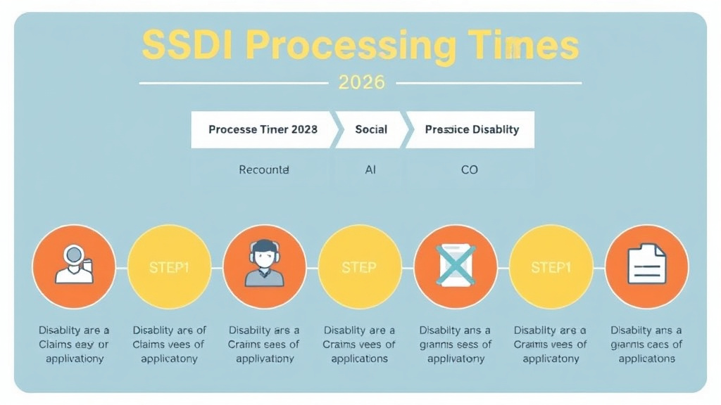 Action-oriented illustration showing how to apply SSDI Processing Times in Pennsylvania (2026): How Long to Wait