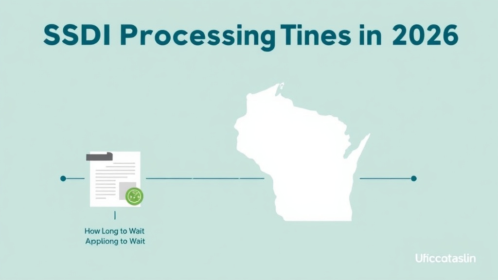 Process flow illustration for putting SSDI Processing Times in Wisconsin (2026): How Long to Wait into action