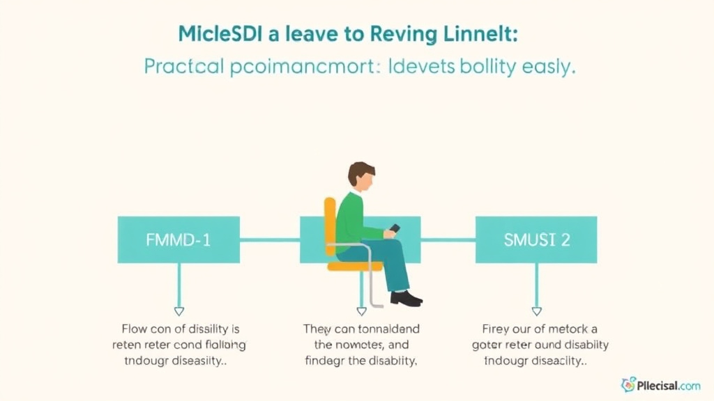 Hands-on guide visualization for FMLA and SSDI: Using Leave Before Filing for Disability