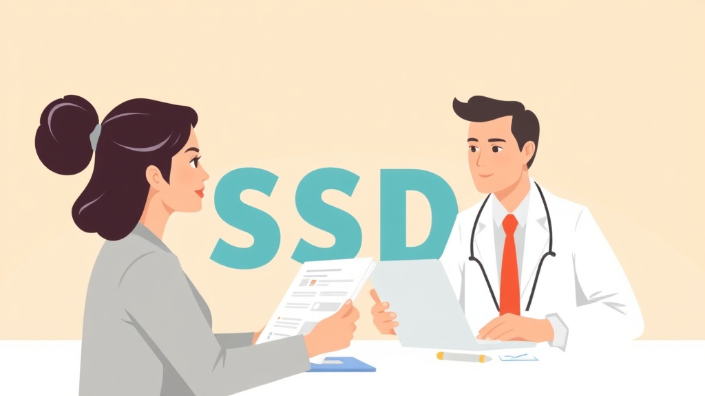 Visual overview of SSDI and Job Training Programs: Your Options with key concepts highlighted