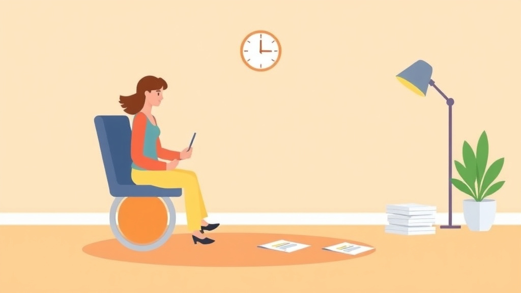 A professional illustration depicting SSDI and Severance Pay: Does It Affect Your Claim?