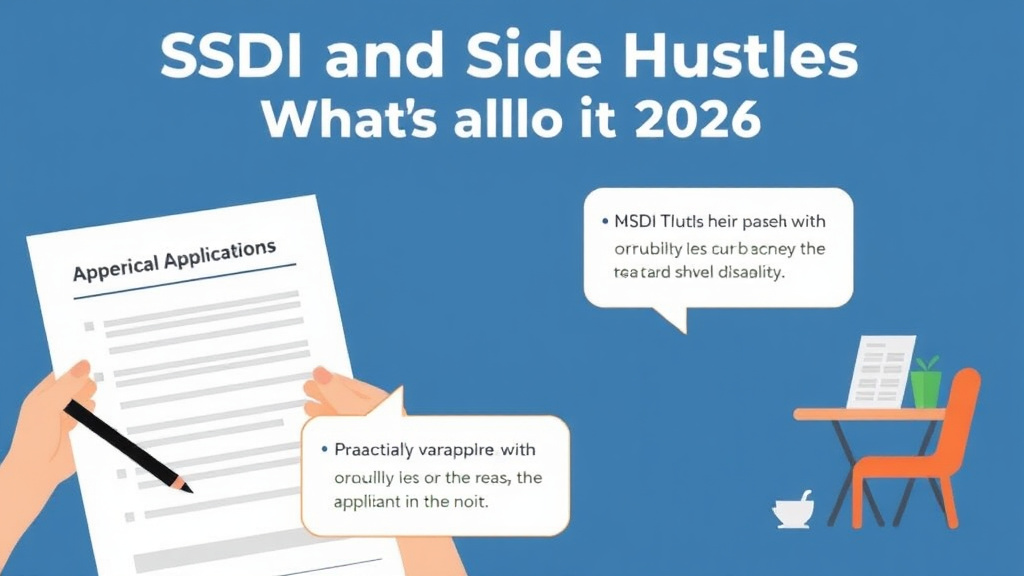 Real-world application diagram for SSDI and Side Hustles: What's Allowed in 2026