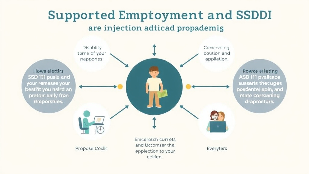 Practical workflow diagram for supported Employment and SSDI: How Assistance Affects Your Claim