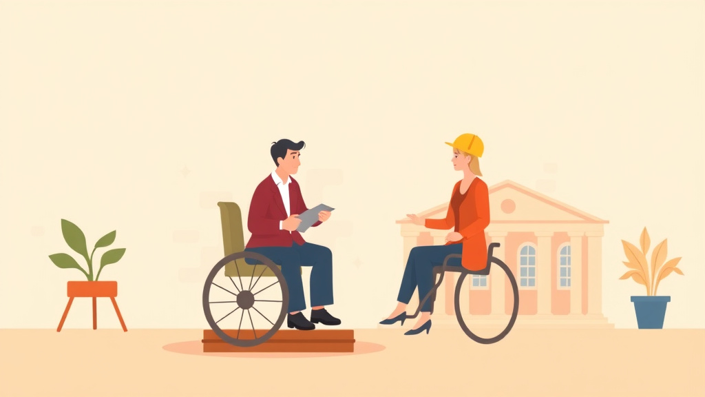 An informative visual explaining workers' Comp Settlement and SSDI: Impact on Benefits for beginners and professionals