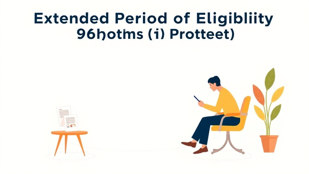 An informative visual explaining extended Period of Eligibility: 36 Months of Protection for beginners and professionals