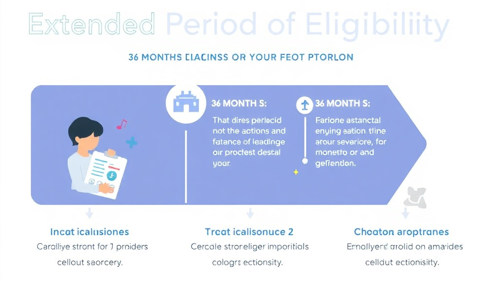 Implementation roadmap for extended Period of Eligibility: 36 Months of Protection with actionable steps