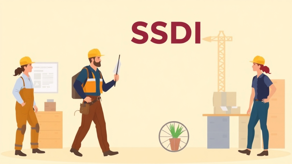 Conceptual diagram showing how SSDI for Skilled Trades Workers: Qualifying Conditions and Application Tips works in practice