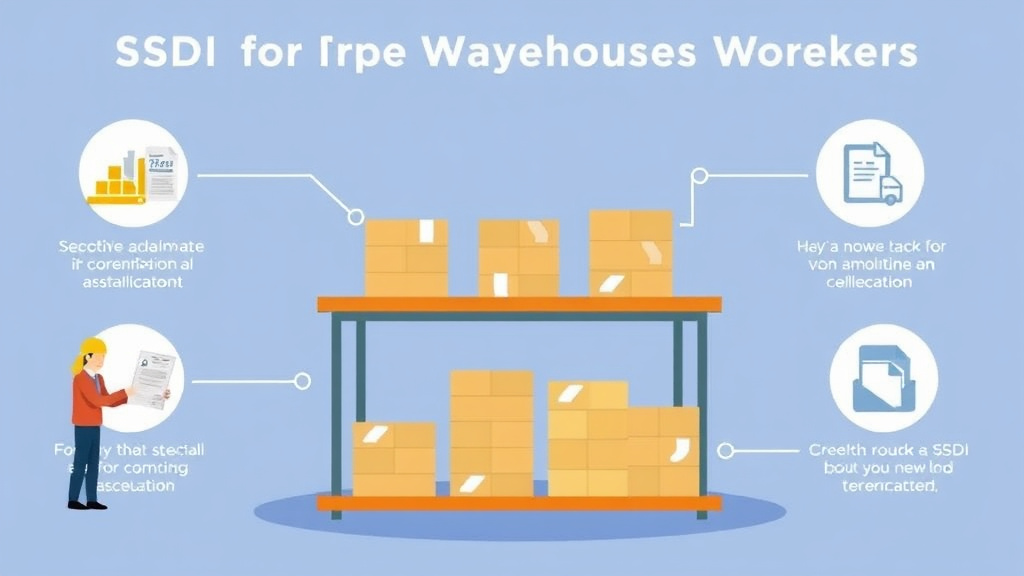 Step-by-step visual guide for implementing SSDI for Warehouse Workers: Qualifying Conditions and Application Tips