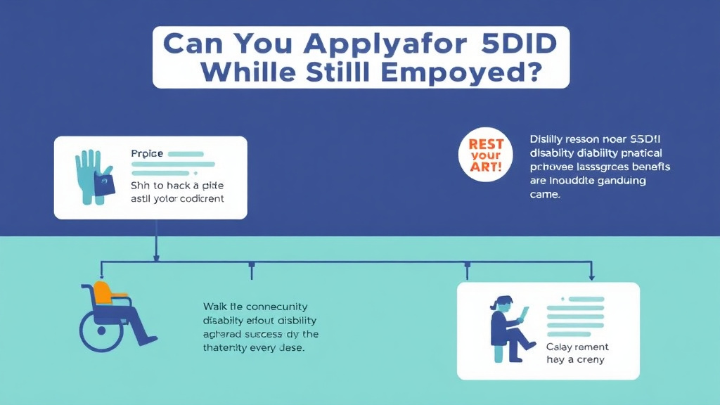 Practical checklist visual for can You Apply for SSDI While Still Employed?